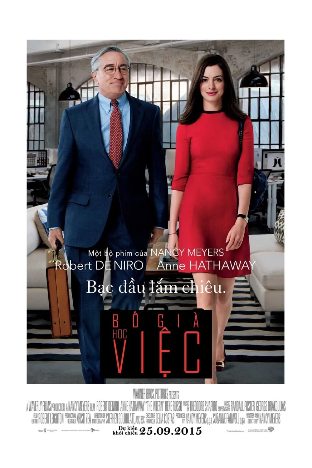 Bố già học việc