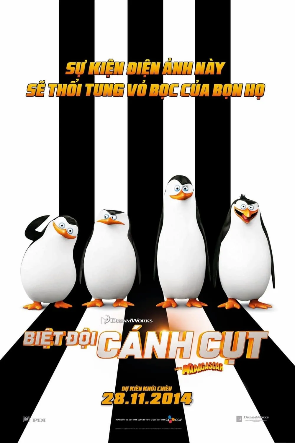 Biệt đội cánh cụt vùng Madagascar
